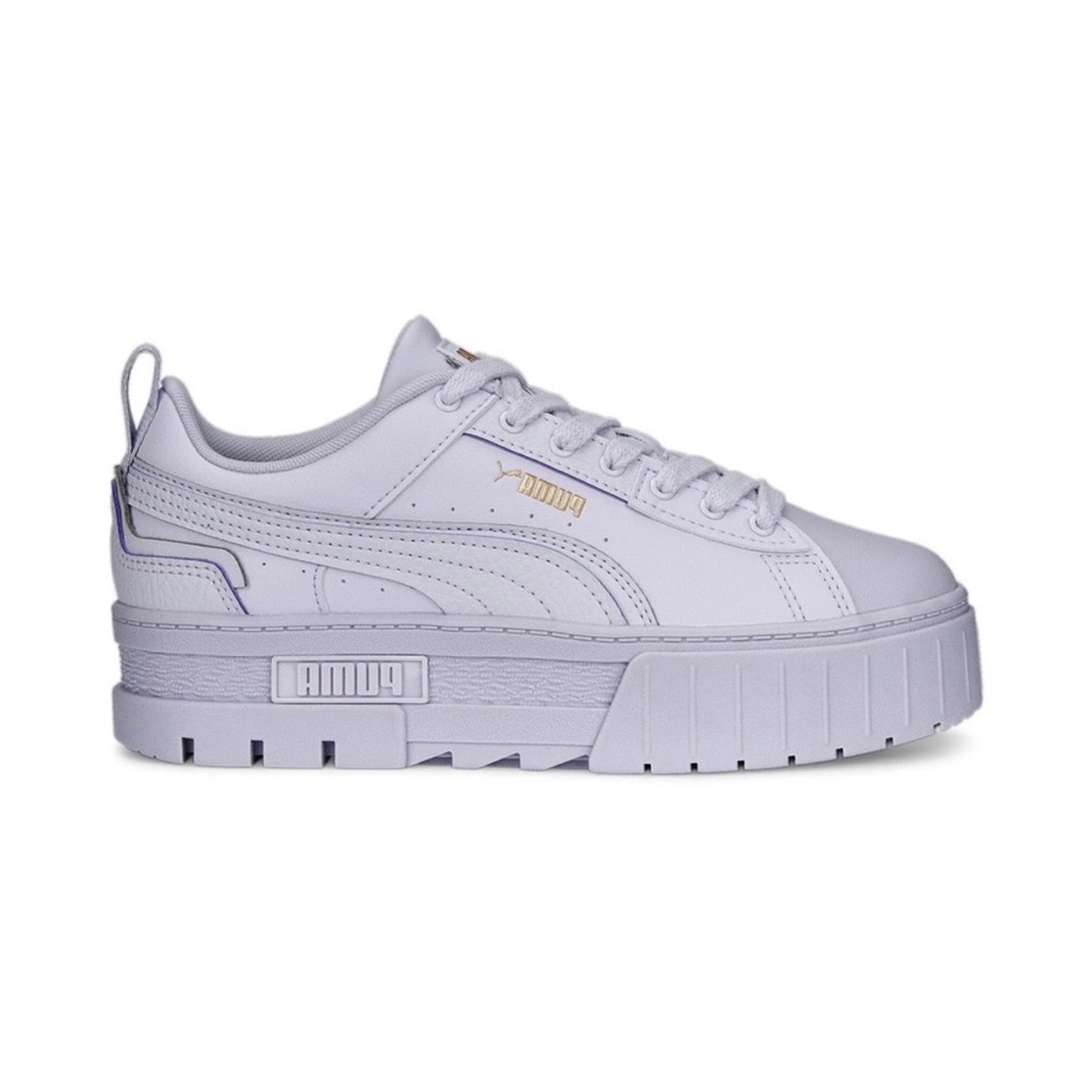 Puma Women's Purple Sneakers, Size 8